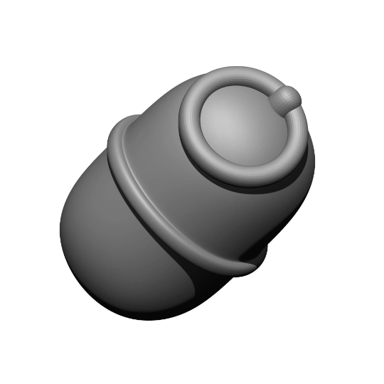 Custom Space Marine Grenades Krak Quantity 5 for McFarlane Toys Grimdark Marine Action Figures