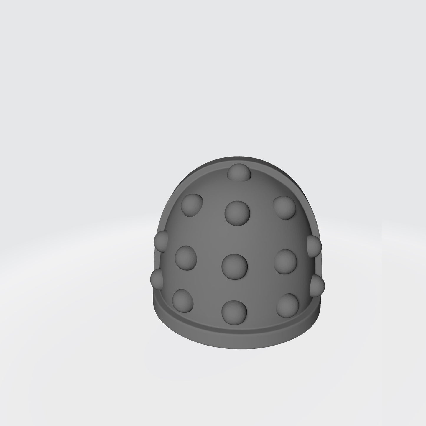 3D Render of a Shoulder Pad MKIV with Molecular Bonding Studs for McFarlane Toys Marines