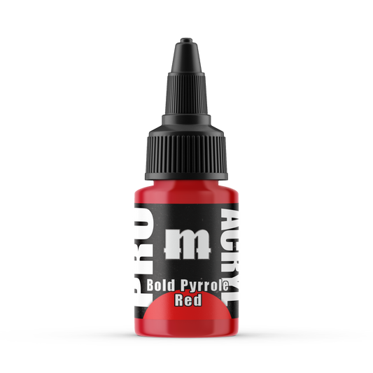 003-Pro Acryl Bold Pyrrole Red Paint