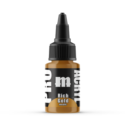 028-Pro Acryl Rich Gold Paint