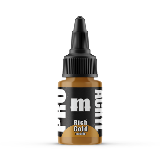 028-Pro Acryl Rich Gold Paint