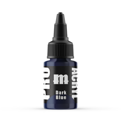 034-Pro Acryl Dark Blue Paint