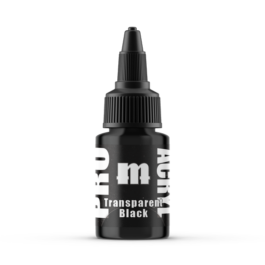 053-Pro Acryl Transparent Black Paint