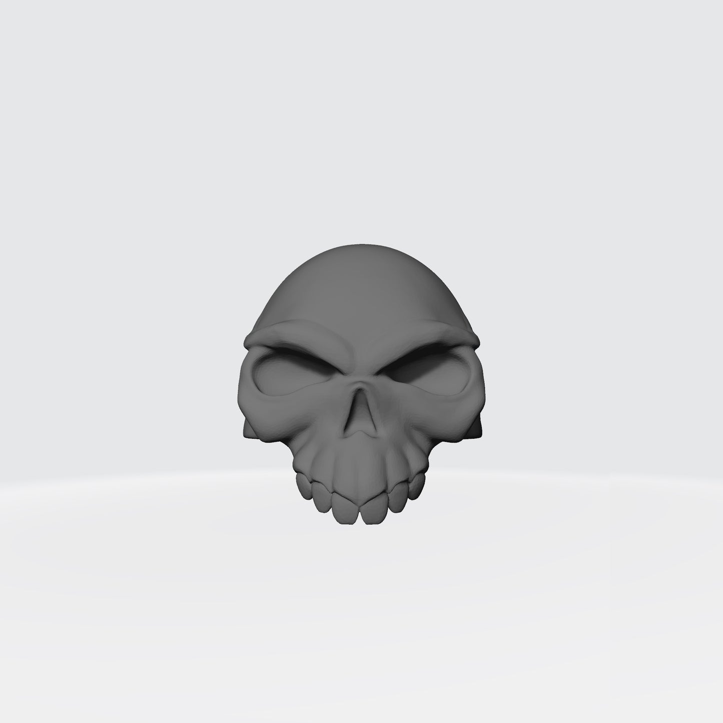 World Devourer Legions Large Full Skull Shoulder Pad Compatible with McFarlane Toys Space Marines
