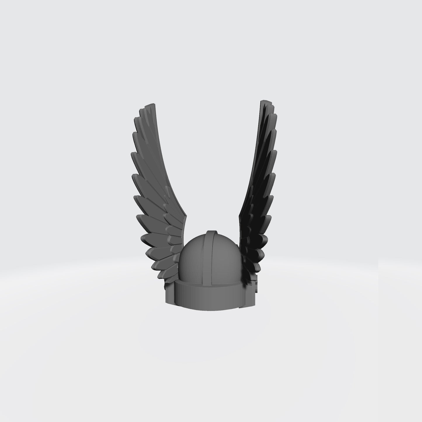 Fantasy World Games McFarlane Toys Dark Angels 30k Winged Space Marine Helmet Back