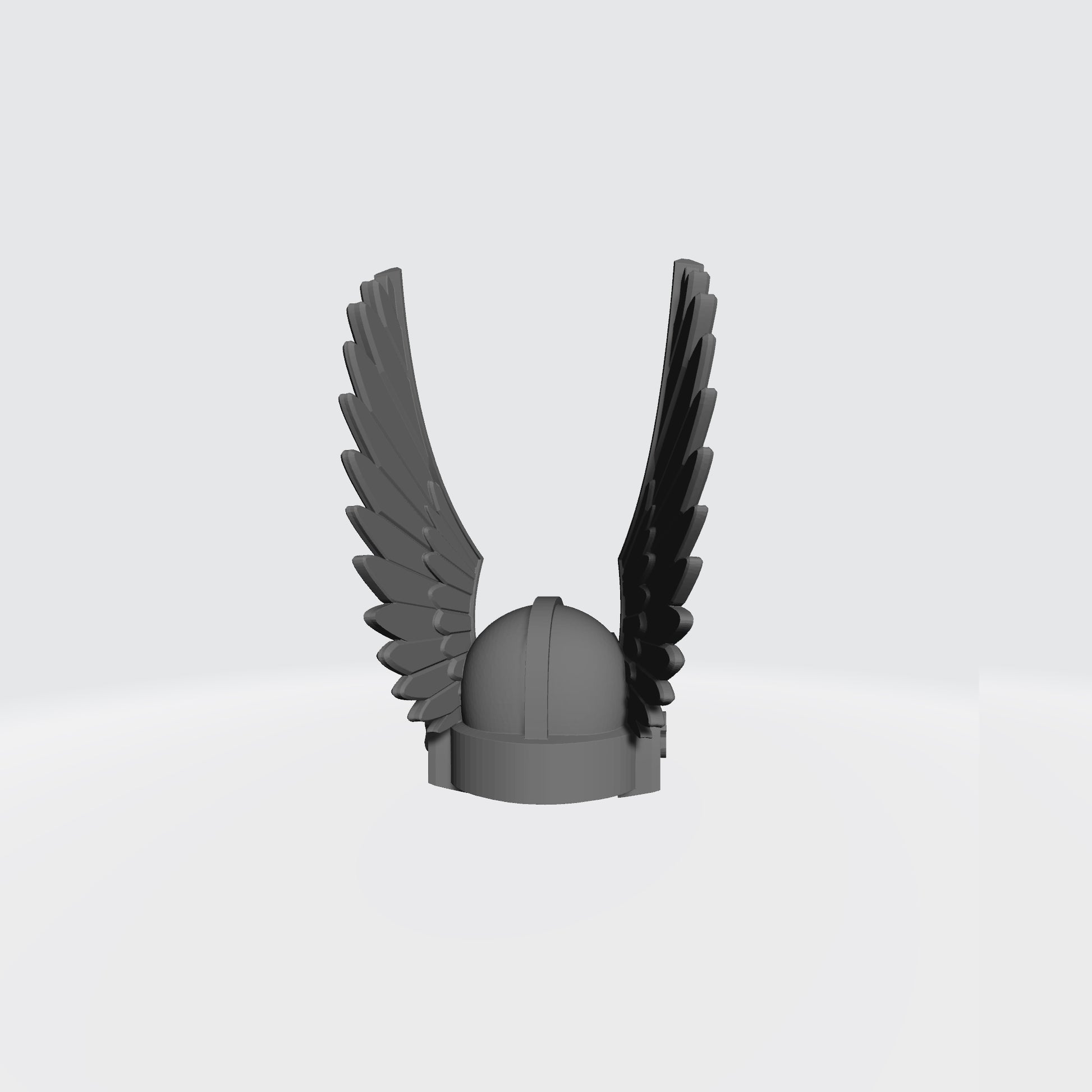 Fantasy World Games McFarlane Toys Dark Angels 30k Winged Space Marine Helmet Back