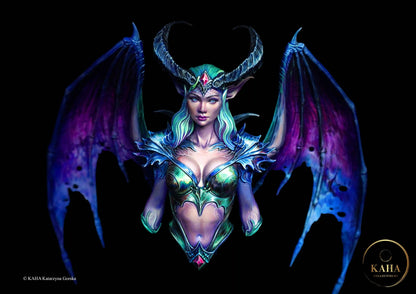 Melisa, Daimon of the Frozen Forest - Bust