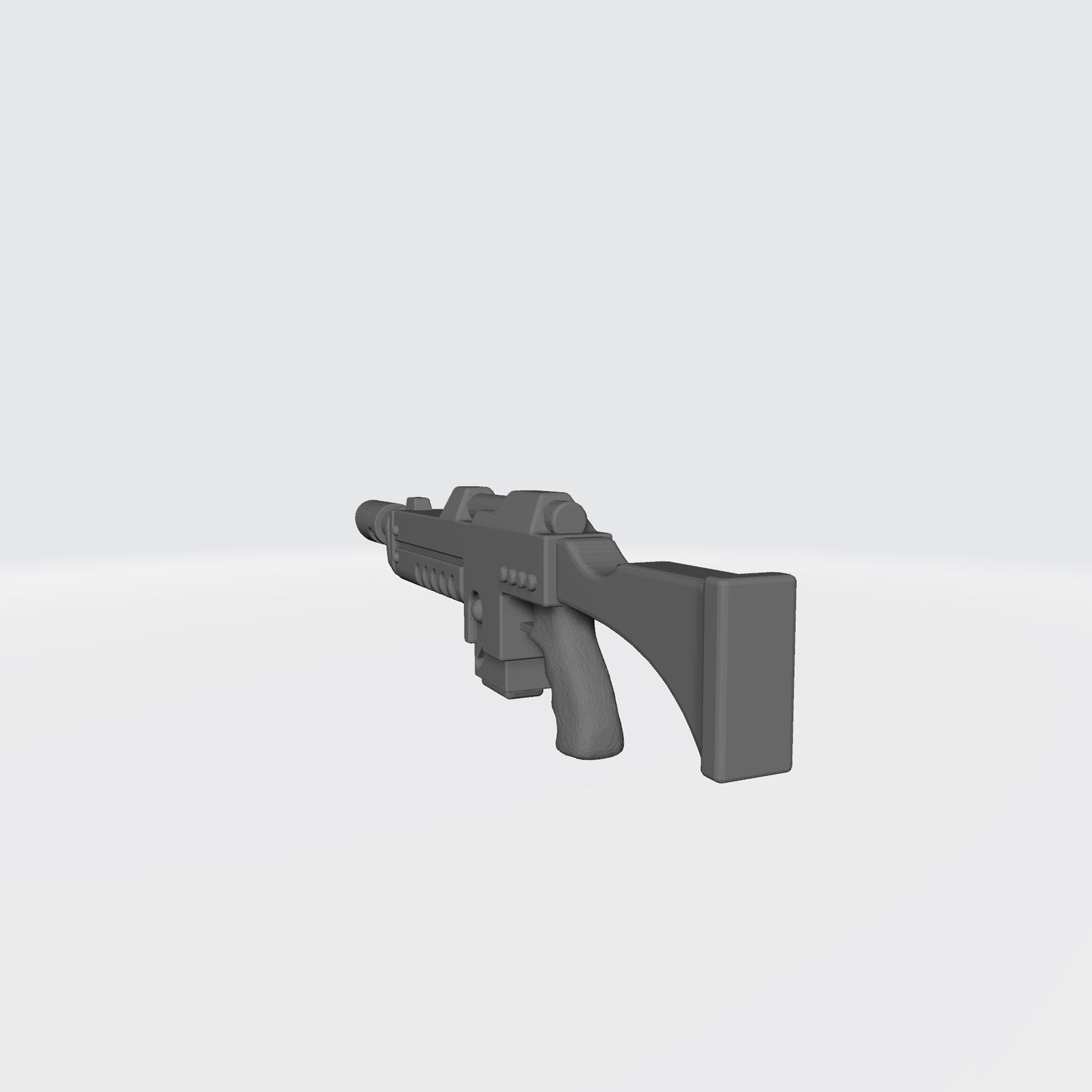 Mobile Infantry Guard Laser Rifle with Stock custom resin weapon accessory compatible with G.I. Joe Classified 1:12 scale action figures.