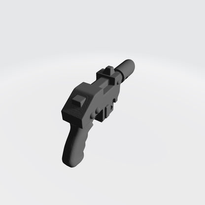 Mobile Infantry Guard Laspistol Deluxe custom resin weapon accessory compatible with G.I. Joe Classified 1:12 scale action figures.