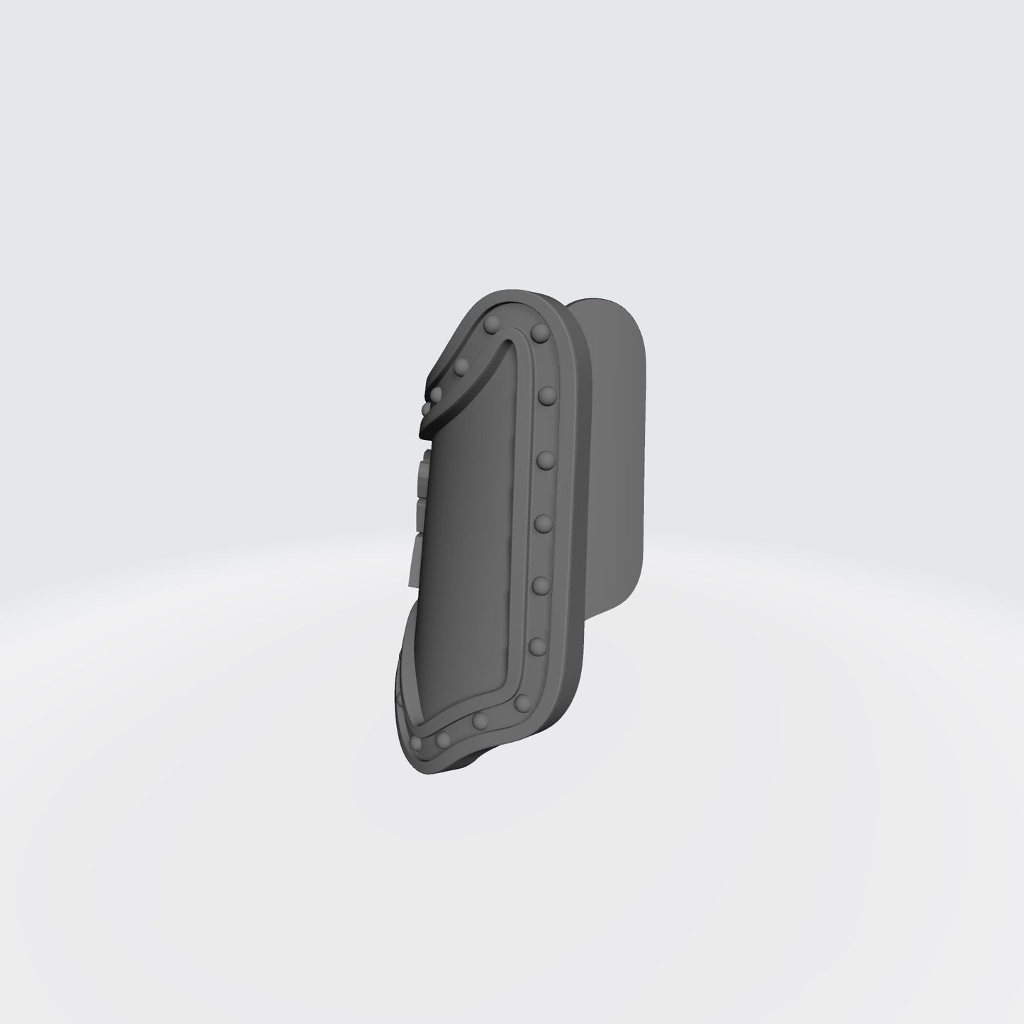 Monarchs Fist Warrior Order Shin Guard with Rivets compatible with McFarlane Toys 7-inch 1:12 scale armored action figures custom resin replacement armor