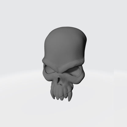 Night Lords Skull Shoulder Pad Decal for McFarlane Toys Space Marines