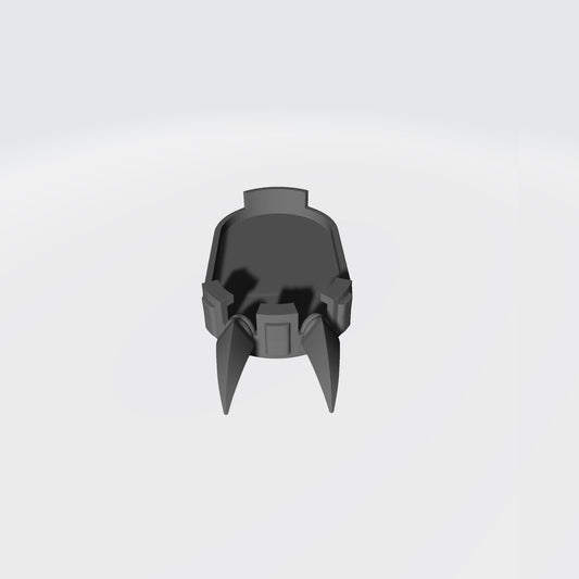 Night Terrors Warrior Order Talon Two Claw Mag Boot Extensions compatible with McFarlane Toys 7-inch armored action figures