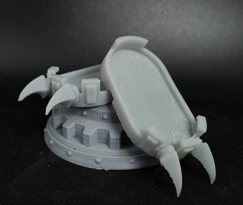 Night Terrors Warrior Order Talon Two Claw Mag Boot Extensions compatible with McFarlane Toys 7-inch armored action figures