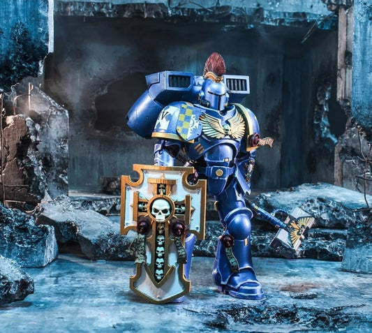 Papa Palpatine Photography Ultramarines Veteran Custom Multipart Kit for McFarlane Toys Space Marine Action Figures