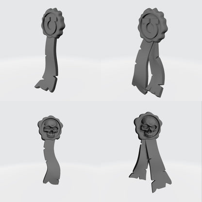 Purity Seals for Ultramarines Lieutenant Titus Multipart Kit for McFarlane Toys Space Marine Action Figures