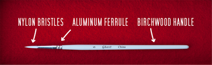 GHOST Brush: A Paintbrush Set For Miniature Painters Parts