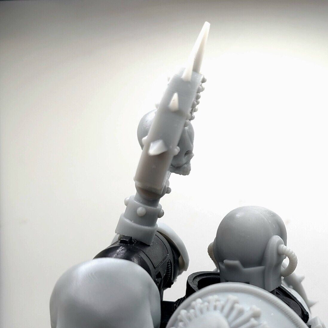 Backpack Iron Halo with Skull for McFarlane Toys Space Marine Action Figures Accessories