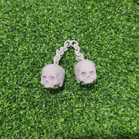 Custom Skulls with Chain for McFarlane Toys Grimdark Marine 1:12th Scale Action Figures