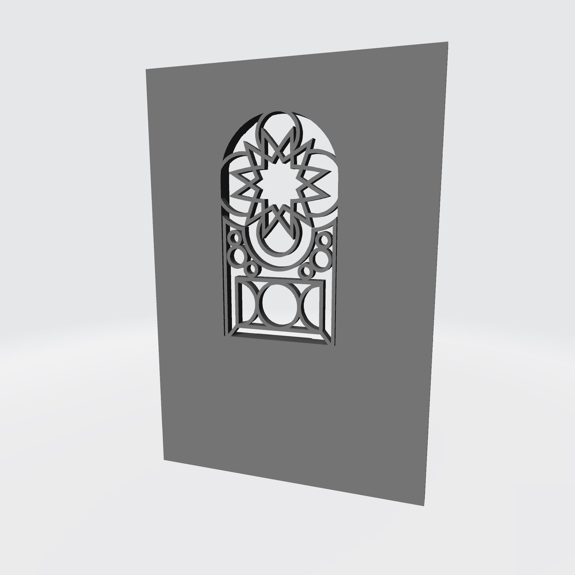 1:12 Scale Medieval Stone Wall with Window for Action Figure Photography Dioramas
