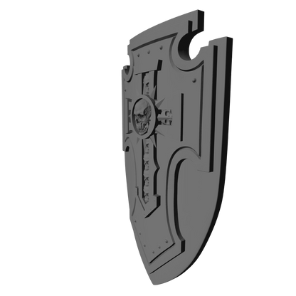 Boarding Tempest Shield Type 5 V.BGs compatible with McFarlane Toys 7-inch armored action figures custom resin boarding shield accessory