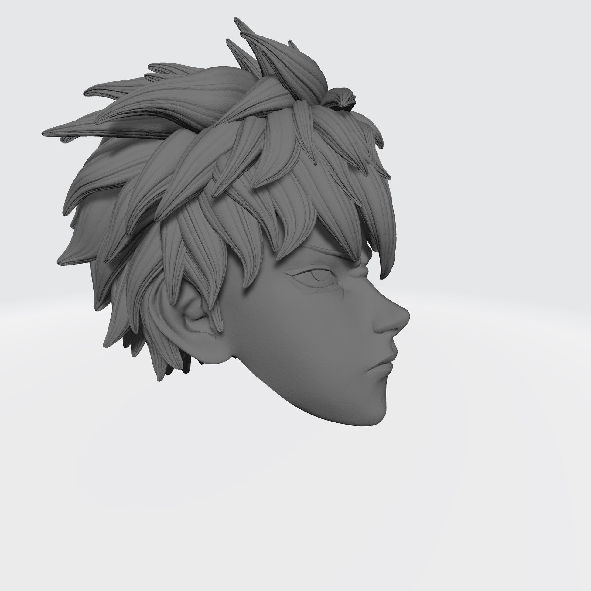 Sung Jin-woo Solo Leveling Inspired Head Swap for 6-inch Scale S.H.Figuarts Action Figures
