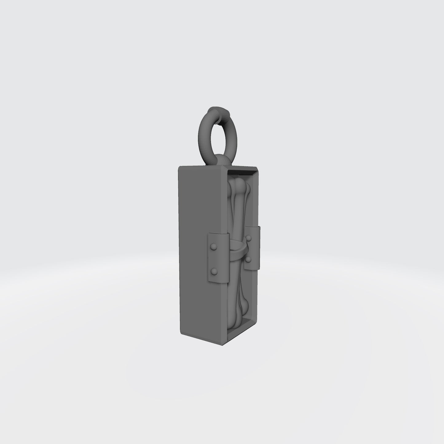 Talisman Two Bones custom resin belt relic armor accessory compatible with McFarlane Toys 7-inch 1:12 scale armored action figures.