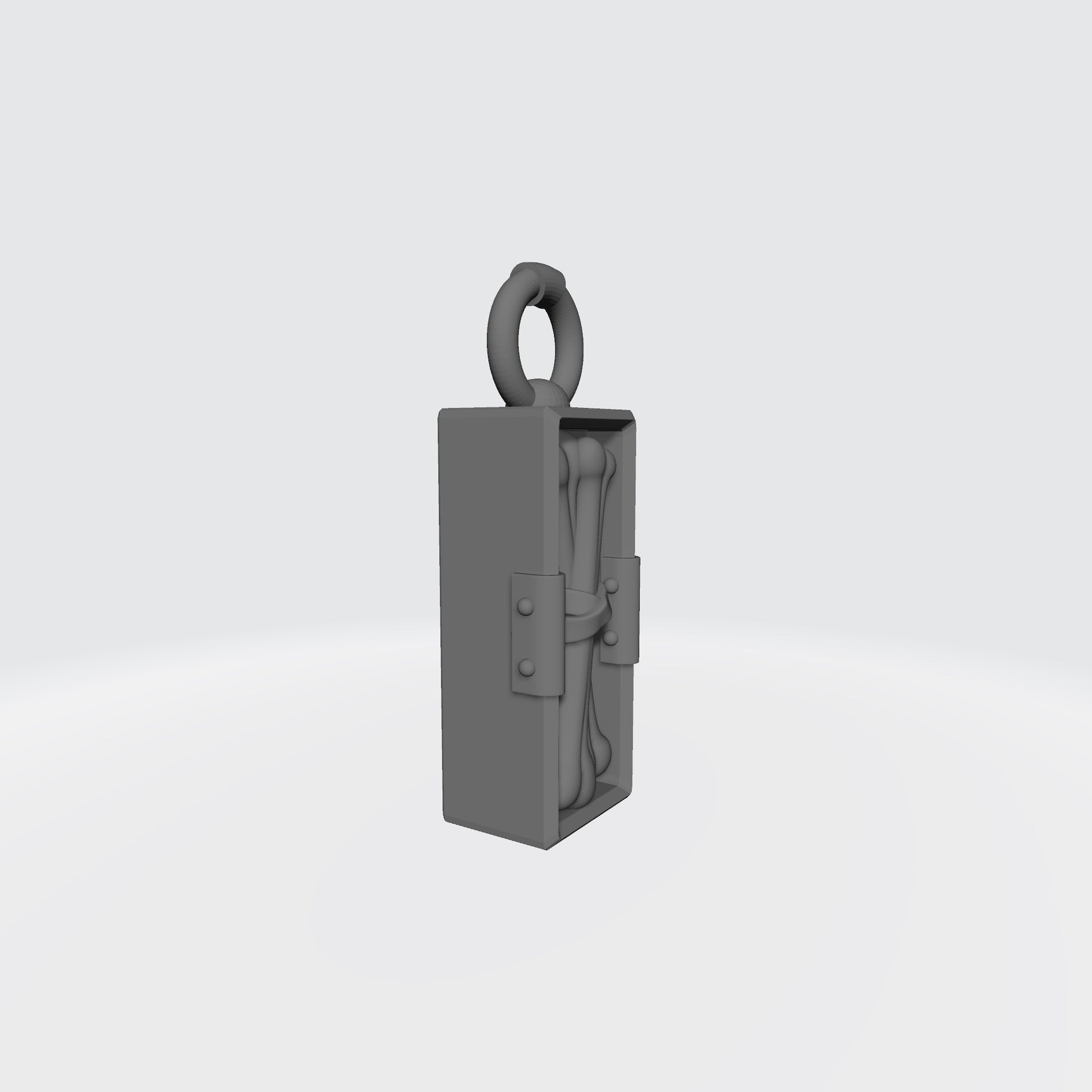 Talisman Two Bones custom resin belt relic armor accessory compatible with McFarlane Toys 7-inch 1:12 scale armored action figures.