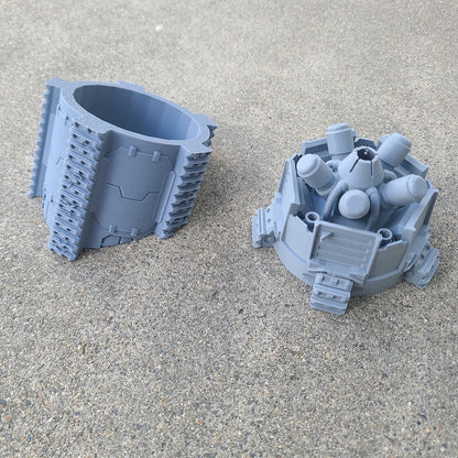 Expeditionary Mole Assault Drill custom PLA+ terrain for 28mm-32mm tabletop games