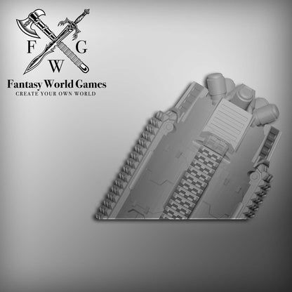 Expeditionary Mole Assault Drill custom PLA+ terrain for 28mm-32mm tabletop games