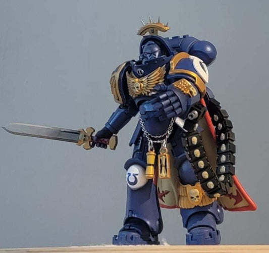 Ultra Legion Gravis Armor Captain in Mark X Power Armor Kit for McFarlane Toys Space Marine