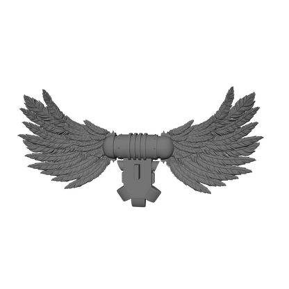 Sisters of Battle Jump Pack with Feathers for McFarlane Toys Soritas Action Figures Custom 1:12th Scale Parts