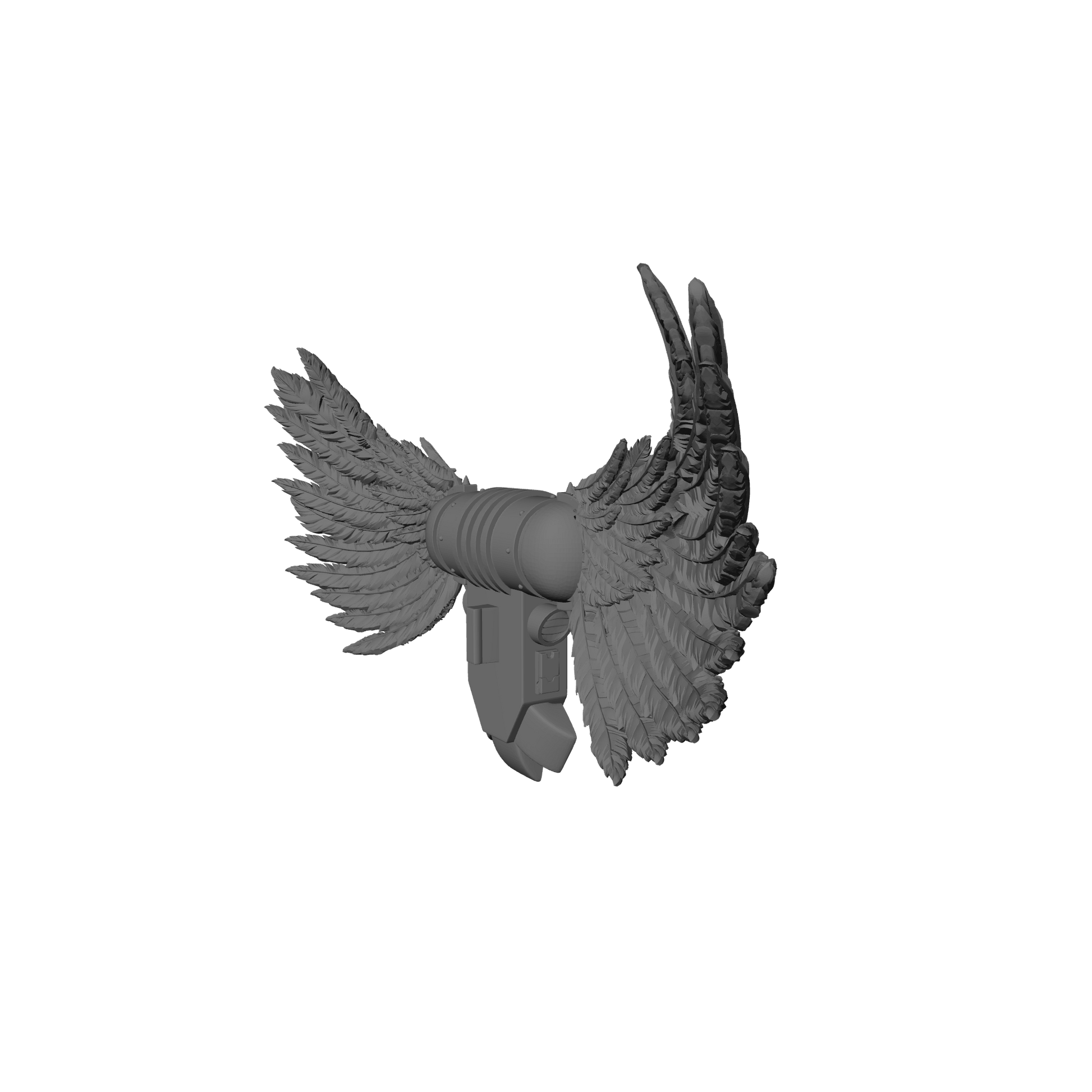 Sisters of Battle Jump Pack with Feathers for McFarlane Toys Soritas Action Figures Custom 1:12th Scale Parts