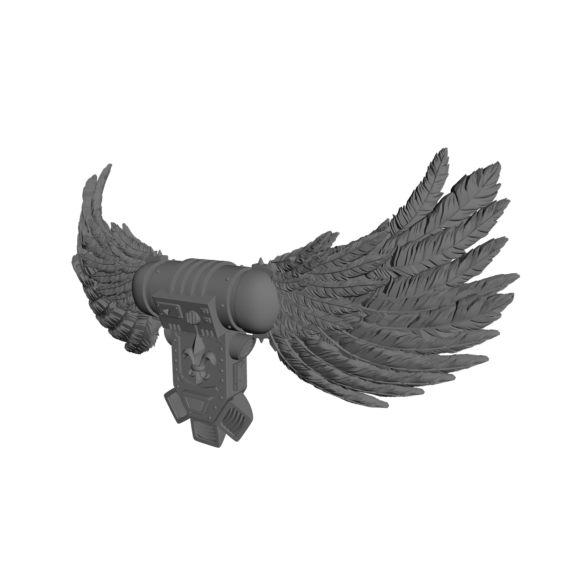 Sisters of Battle Jump Pack with Feathers for McFarlane Toys Soritas Action Figures Custom 1:12th Scale Parts
