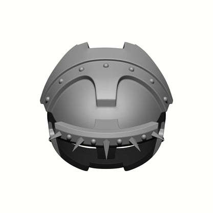 Veteran Captain Type 10 Armor Cowl V1 compatible with McFarlane Toys 7-inch 1:12 scale armored action figures custom resin armor part