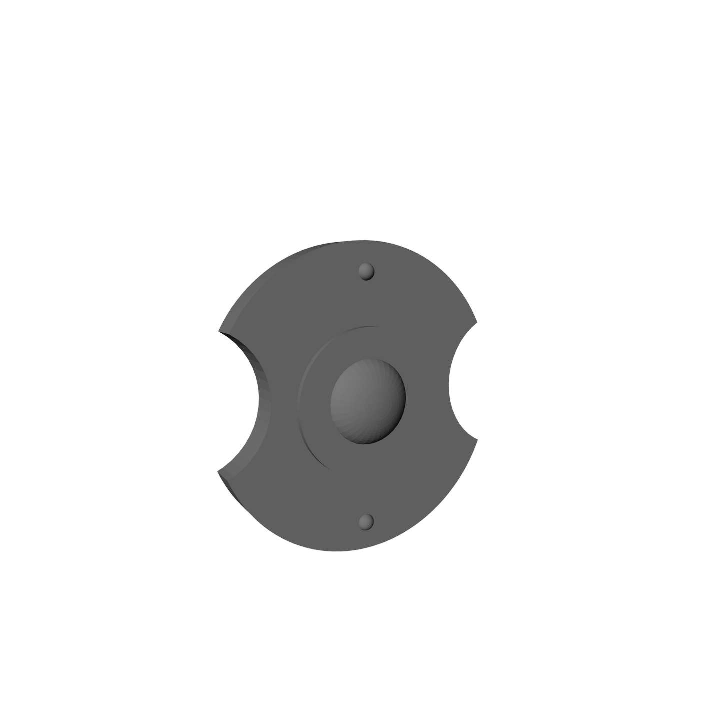 Veteran Warrior Shoulder Pad Shield Type TS V.1 custom resin heraldry armor accessory compatible with McFarlane Toys 7-inch 1:12 scale armored action figures.