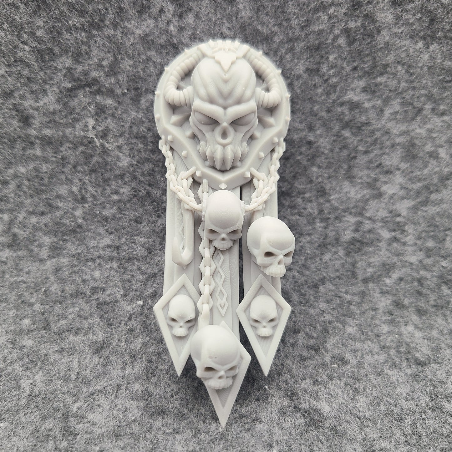 World Devourer Warrior Order Veteran Berzerker Loincloth custom resin armor accessory compatible with McFarlane Toys 7-inch armored action figures.