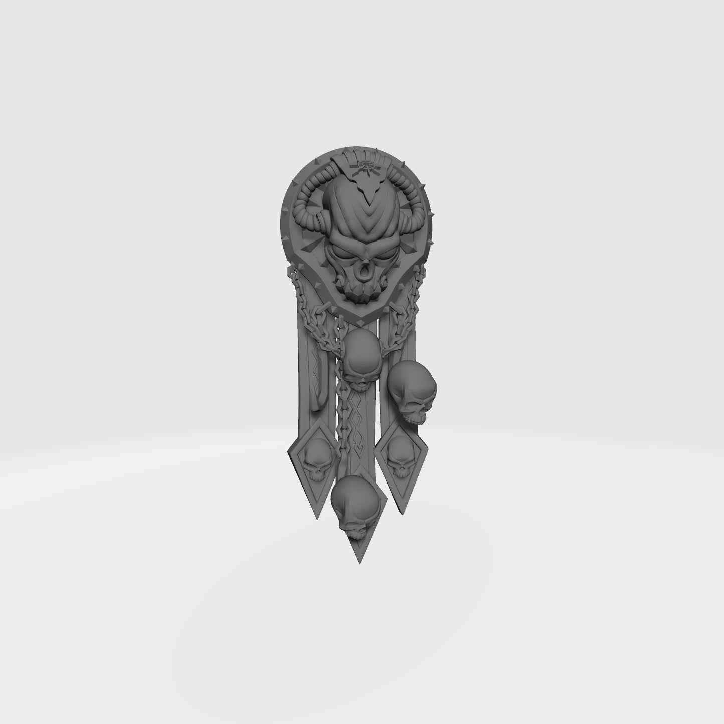 World Devourer Warrior Order Veteran Berzerker Loincloth custom resin armor accessory compatible with McFarlane Toys 7-inch armored action figures.
