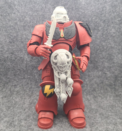 World Devourer Warrior Order Veteran Berzerker Loincloth custom resin armor accessory compatible with McFarlane Toys 7-inch armored action figures.