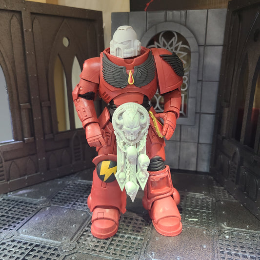 World Devourer Warrior Order Veteran Berzerker Loincloth custom resin armor accessory compatible with McFarlane Toys 7-inch armored action figures.