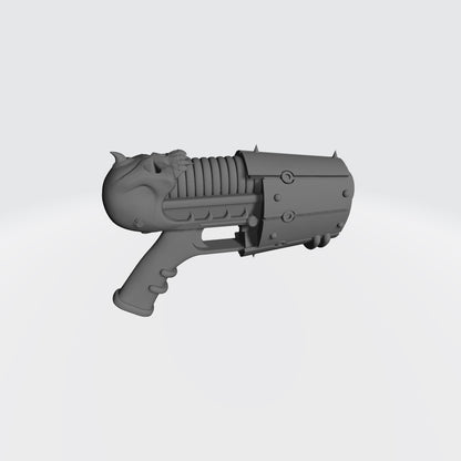 World Eaters Khârn the Betrayer Plasma Pistol upgrade for McFarlane Toys Chaos Space Marine Action Figures