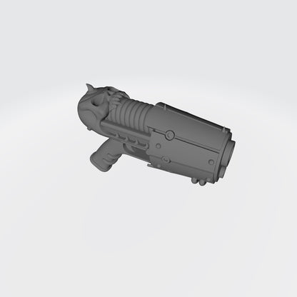 World Eaters Khârn the Betrayer Plasma Pistol upgrade for McFarlane Toys Chaos Space Marine Action Figures