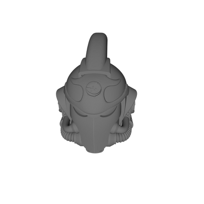 Abyssal Shark Warrior Order G10 Version A resin helmet head swap compatible with McFarlane 7-inch armored action figures