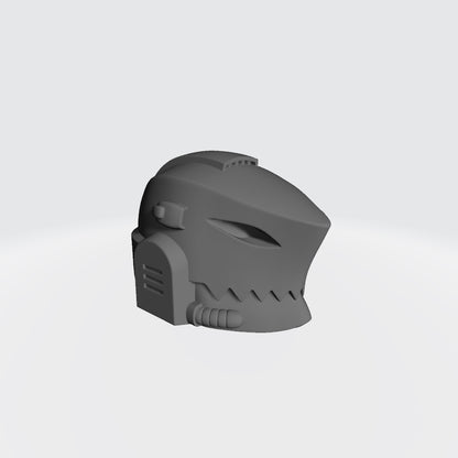 Abyssal Shark Warrior Order resin helmet head swap accessory compatible with McFarlane 7-inch armored action figures
