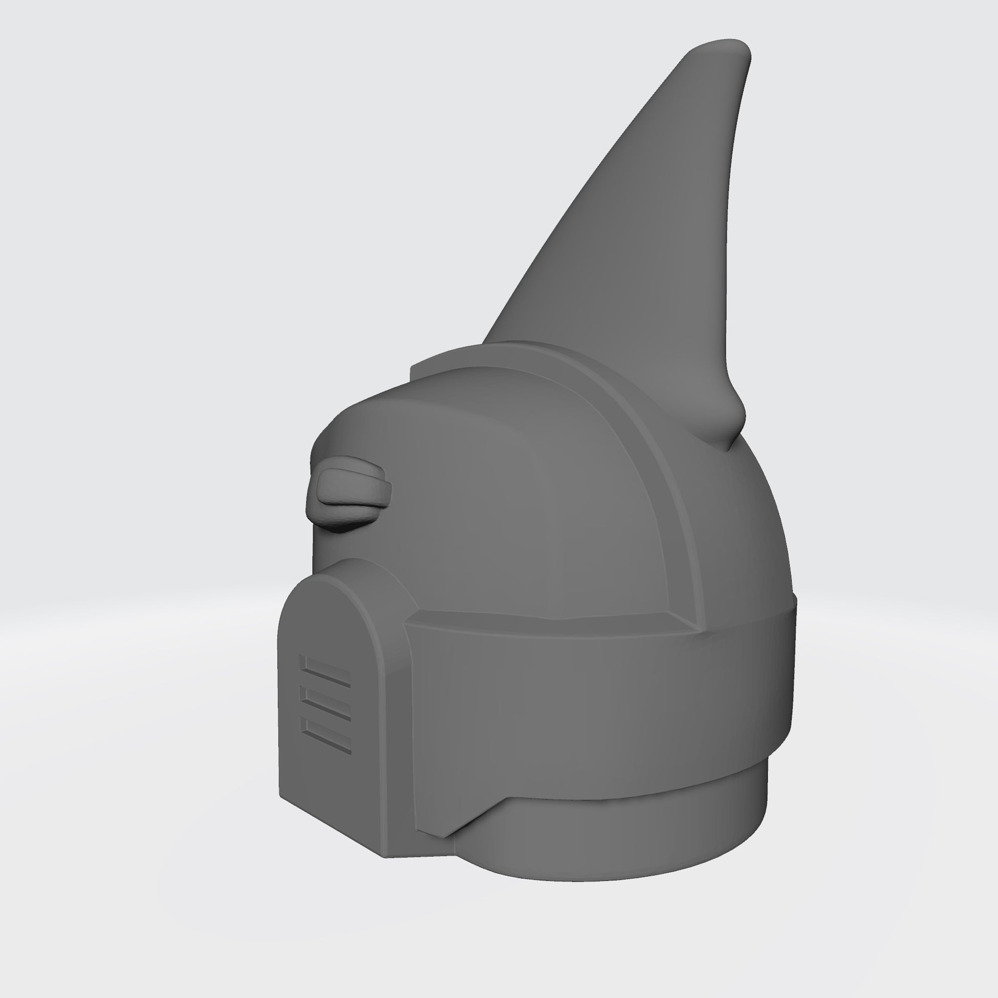 Abyssal Shark Warrior Order helmet with fin resin head swap compatible with McFarlane 7-inch armored action figures