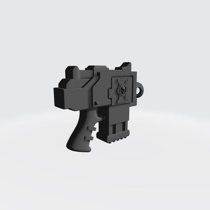 Alien Hunters Warrior Order Sabertooth Strike Pistol Type 4 Left-Handed compatible with McFarlane Toys figures