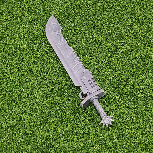 Alien Hunters Warrior Order Energy Blade with Skulls compatible with McFarlane Toys 7-inch armored action figures