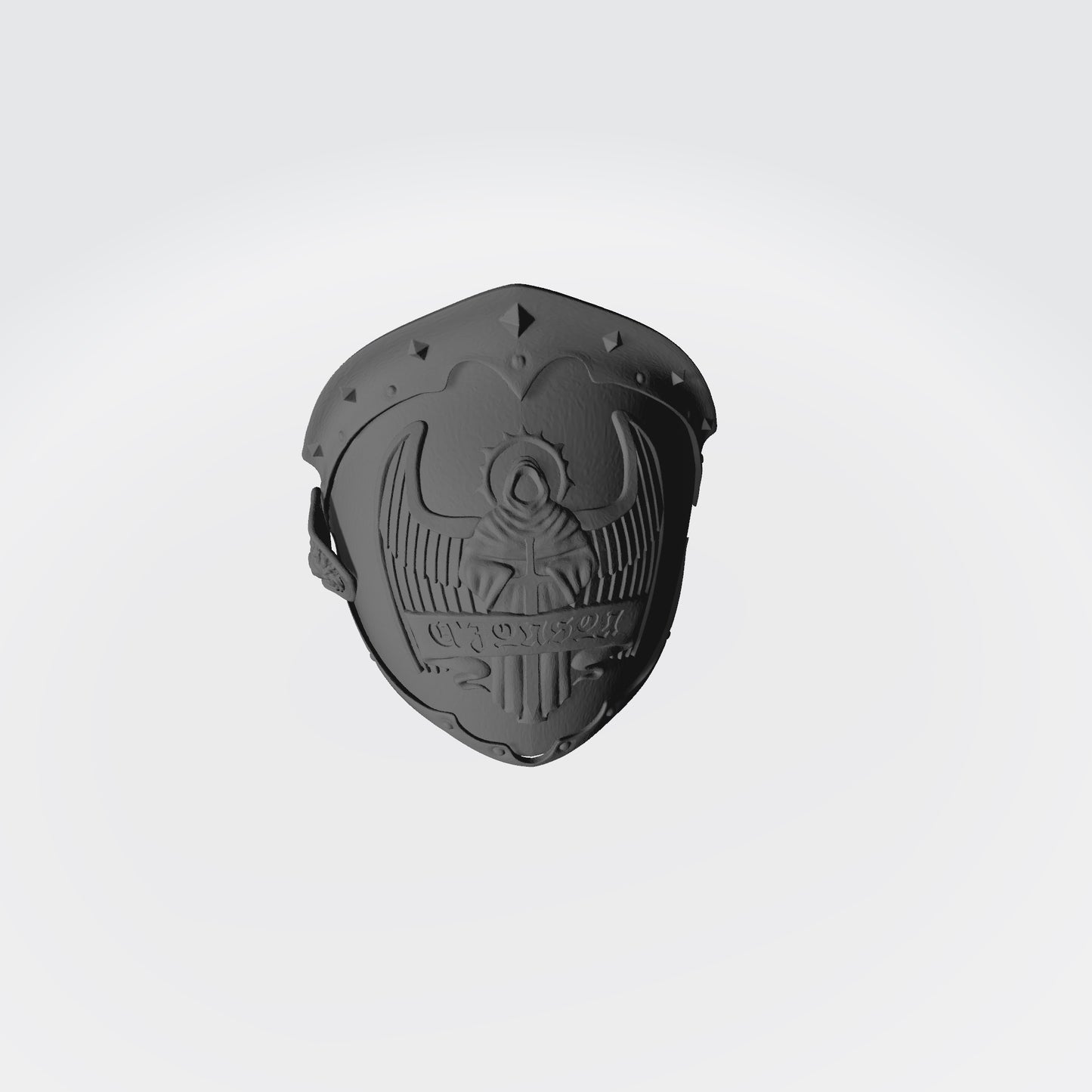 Angels Grimm Warrior Order The First Lion Left Shoulder Pad compatible with McFarlane Toys 7-inch armored action figures custom resin pauldron