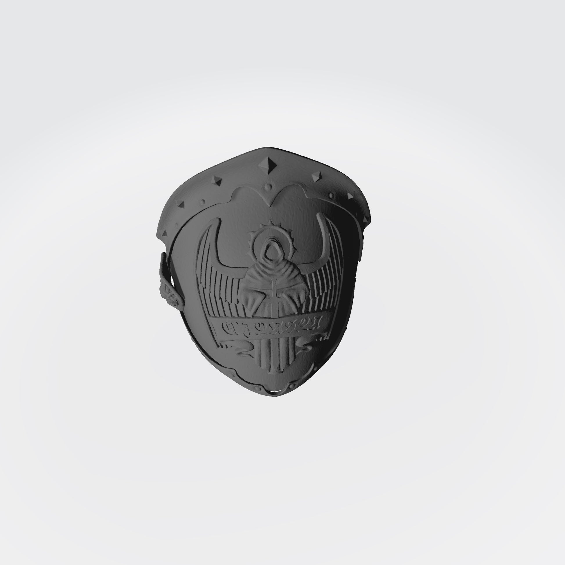 Angels Grimm Warrior Order The First Lion Left Shoulder Pad compatible with McFarlane Toys 7-inch armored action figures custom resin pauldron