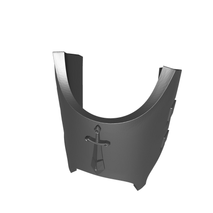 Angels Grimm Warrior Order Shin Guard with Clamps and Broken Sword compatible with McFarlane Toys 7-inch armored action figures custom resin armor