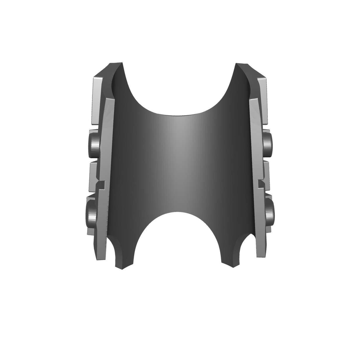 Angels Grimm Warrior Order Shin Guard with Clamps and Broken Sword compatible with McFarlane Toys 7-inch armored action figures custom resin armor